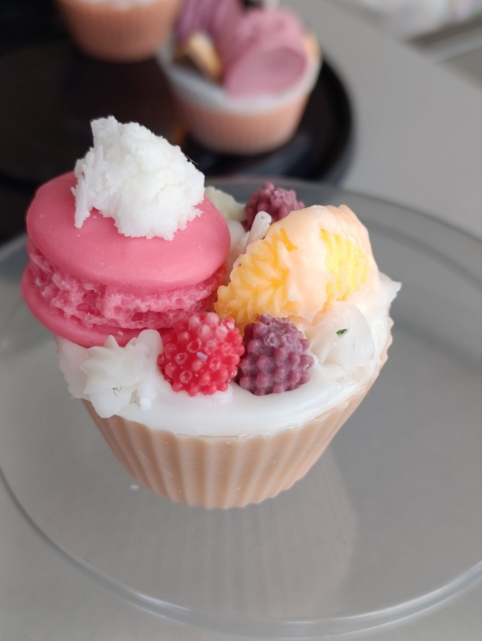 Соева свещ "Мъфин ванилия" с аромат на нежна ванилия