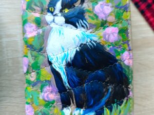 Ръчно рисувано портмоне /по поръчка "Суза 2"