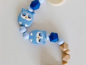 Неперсонализиран клипс за залъгалка "Бухалче"